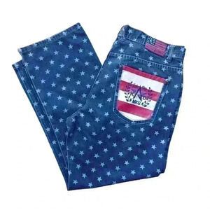 Vintage Y2K Akademiks American Flag Jeans